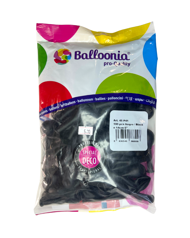 Ballons latex Ø14 cm (5") — sachet de 100